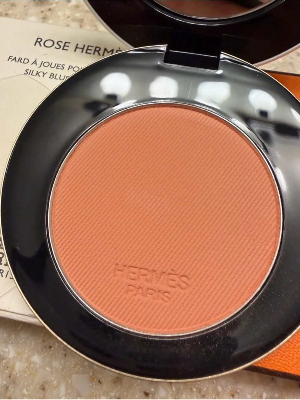 Hermès Rose Hermès Silky Blush Powder 19 Rose Abricot 6g